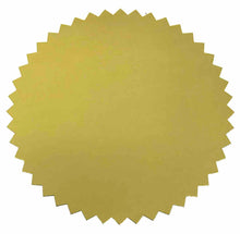 Notarial Seal self adhesive stickers with serrated edges, available in Red, Gold & Silver,