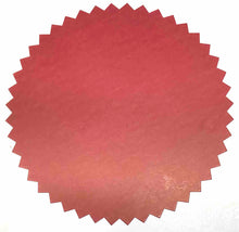 Notarial Seal self adhesive stickers with serrated edges, available in Red, Gold & Silver,
