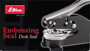 Embossing Seal Press, available in 4 Sizes